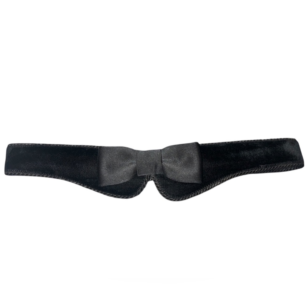 Retro Velvet Vintage Sexy lingerie-like Bow Belt